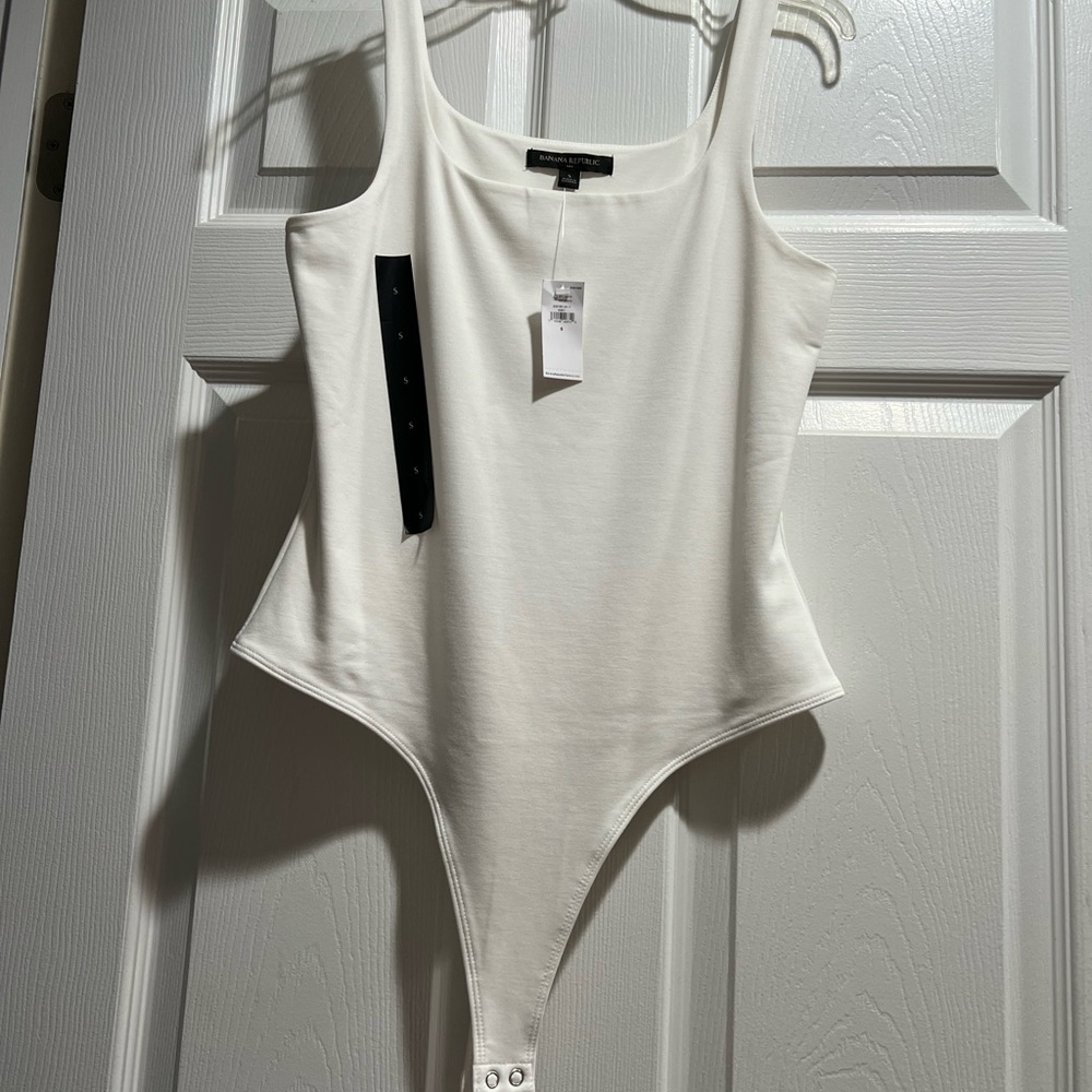Banana Republic Factory White Bodysuit